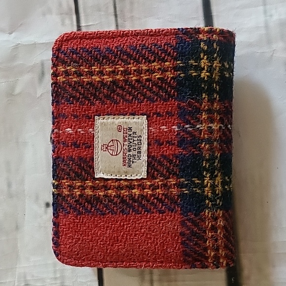 Authentic Harris Tweed Small Wallet - Picture 2 of 7